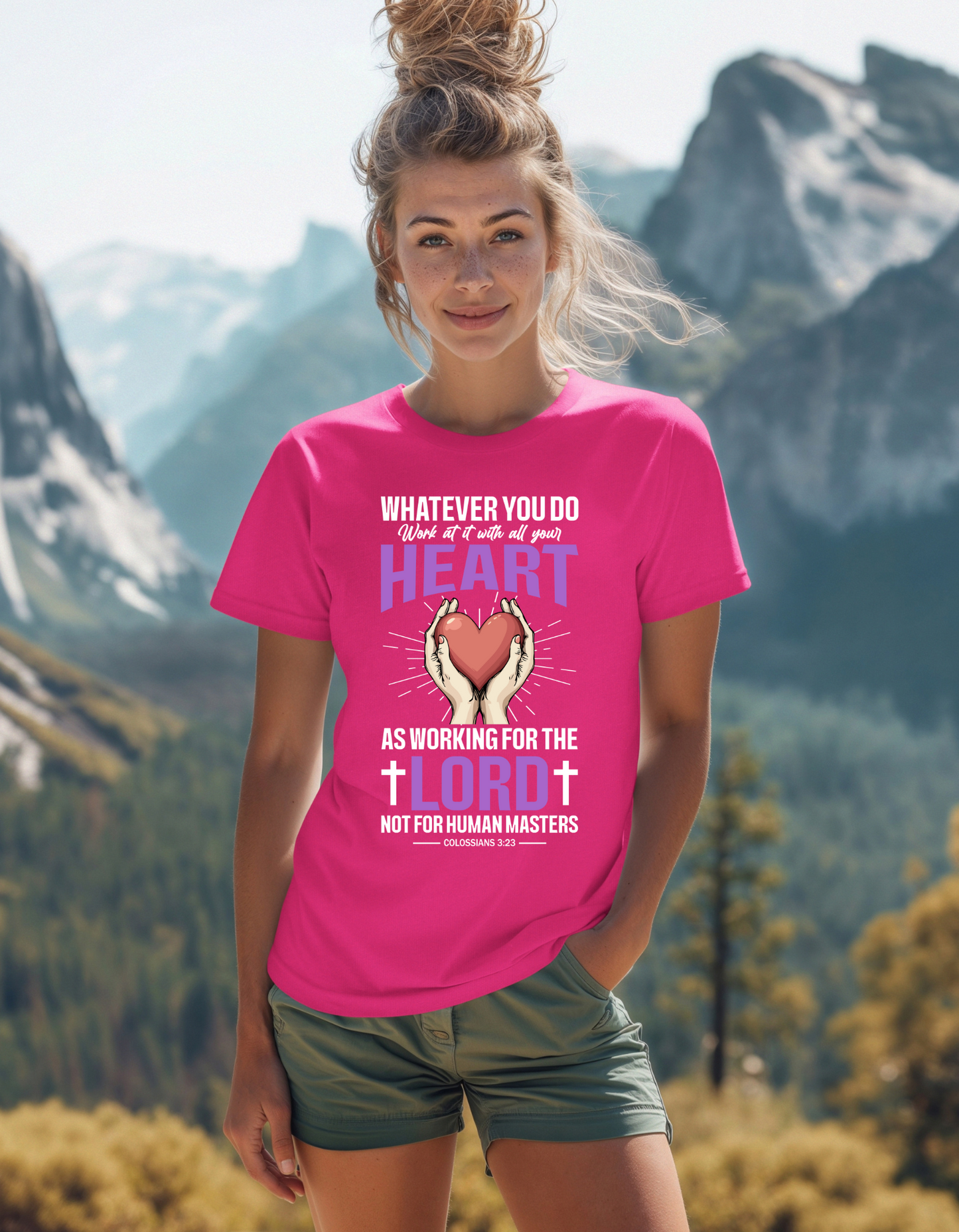 Whatever You Do, Work Hard For The Lord: Colossians 3:23