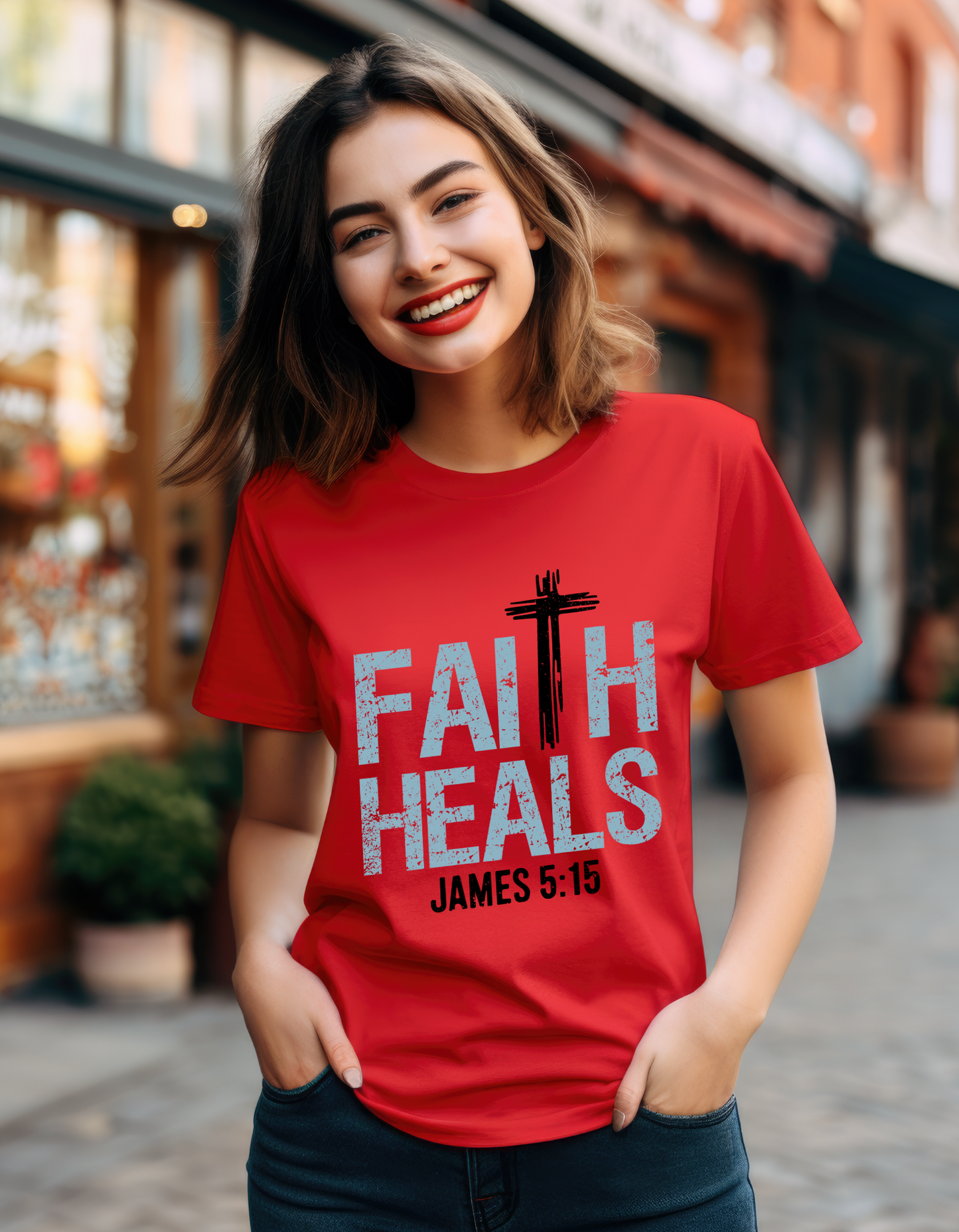 Faith Heals Women's T-Shirt