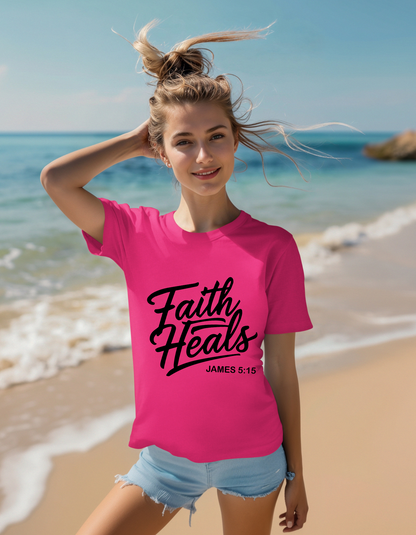 Faith Heals Women's Tee