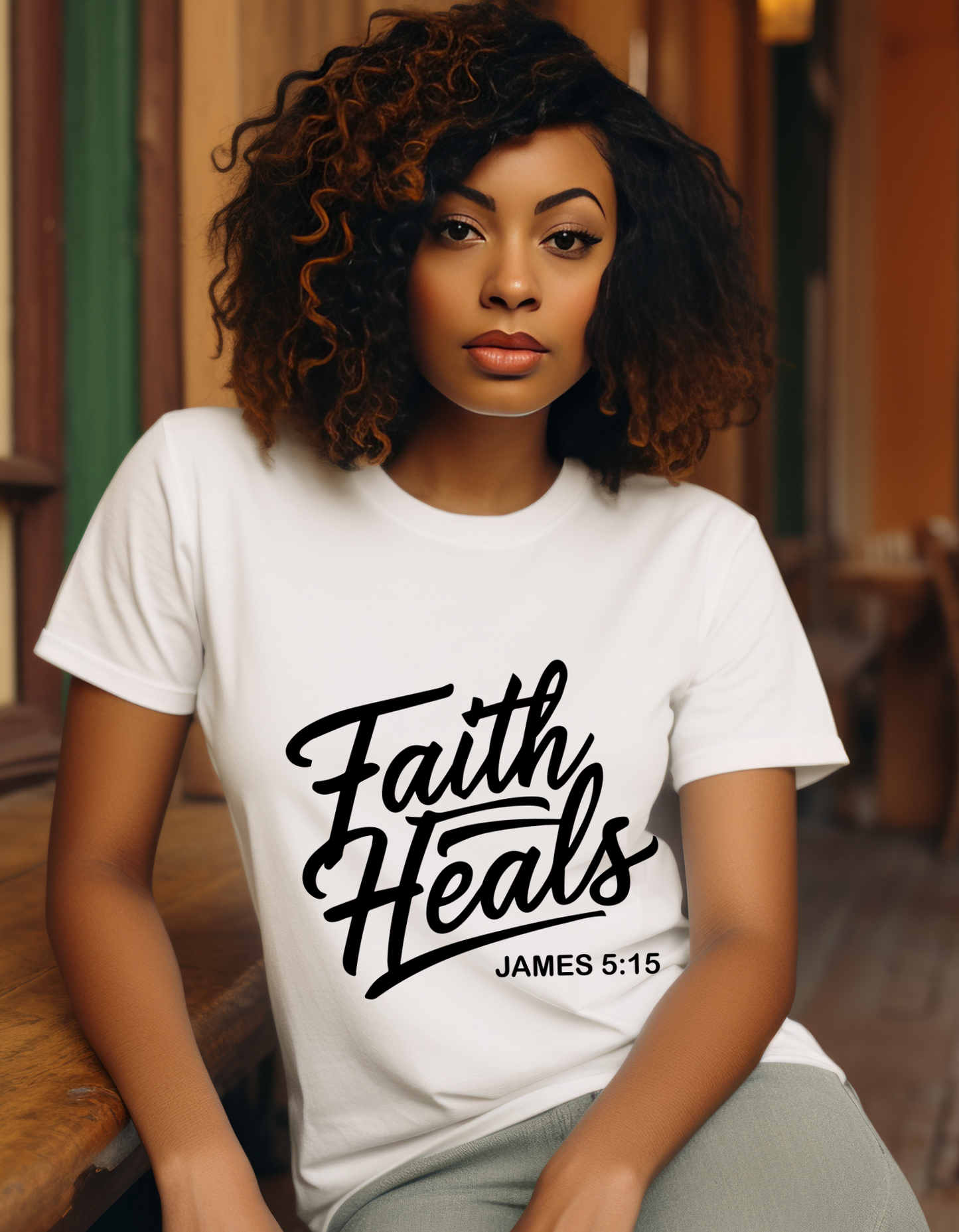 Faith Heals Women's Tee