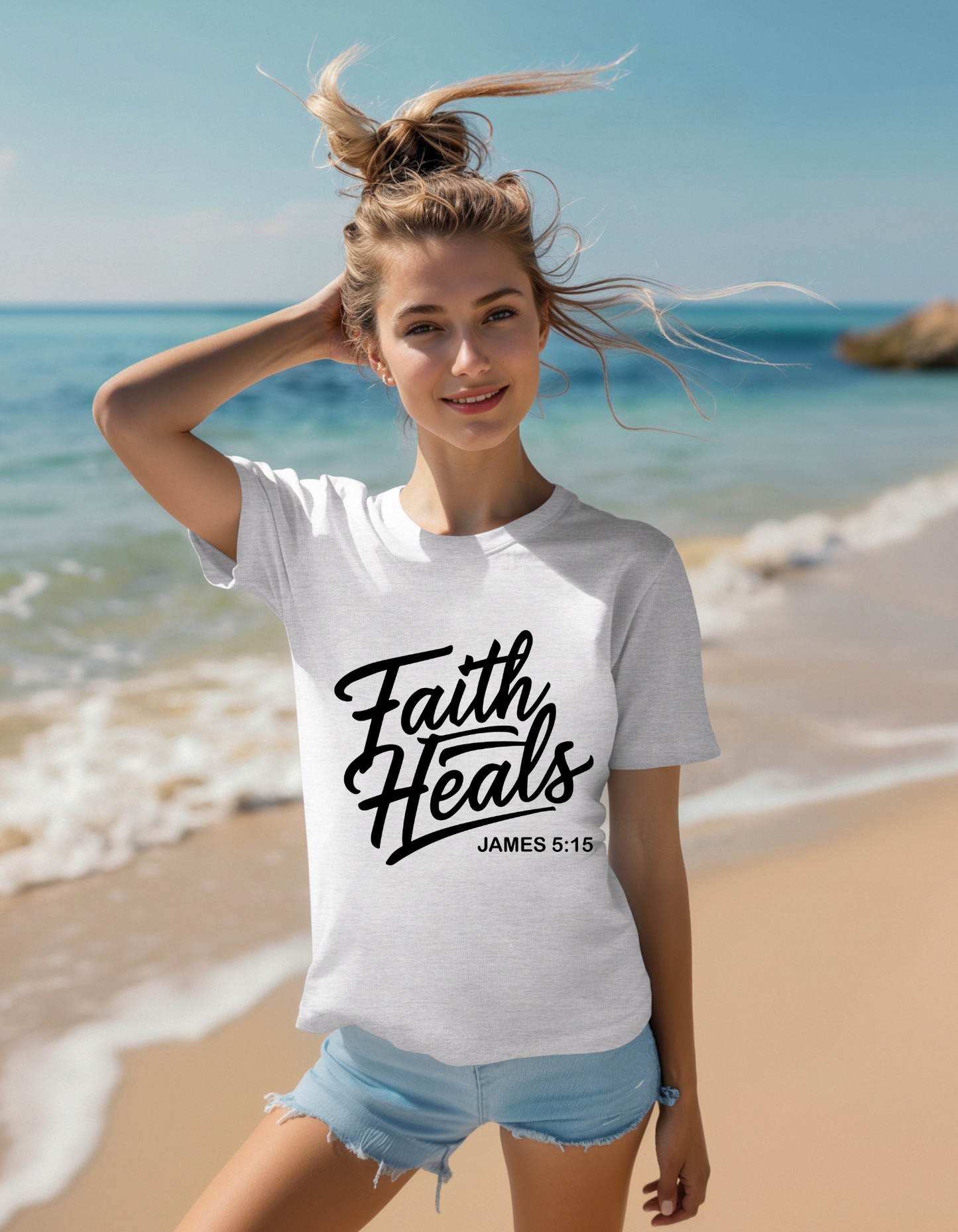 Faith Heals Women's Tee