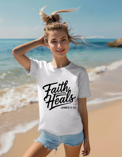 Faith Heals Women's Tee