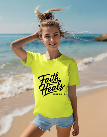 Faith Heals Women's Tee
