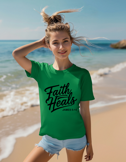 Faith Heals Women's Tee