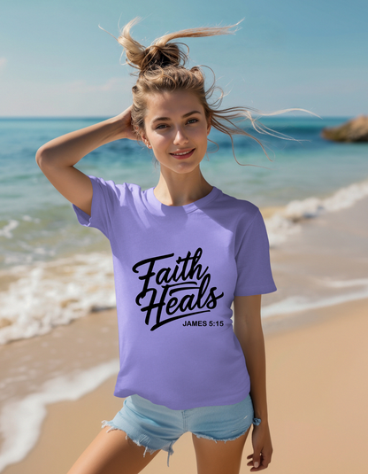 Faith Heals Women's Tee