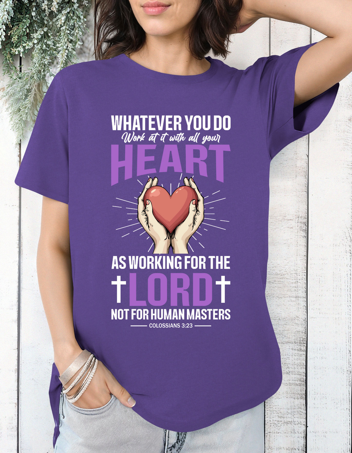 Whatever You Do, Work Hard For The Lord: Colossians 3:23
