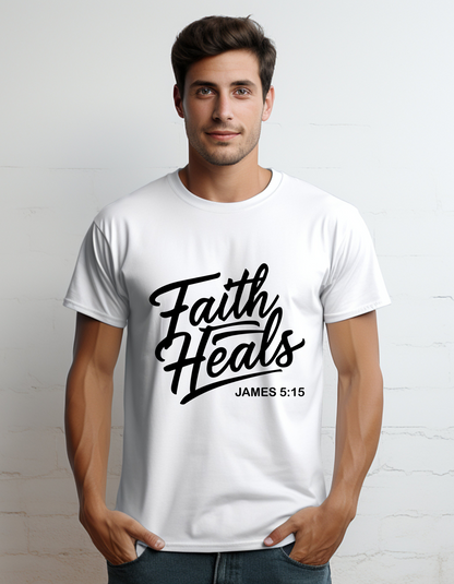 Faith Heals - Men's Tee