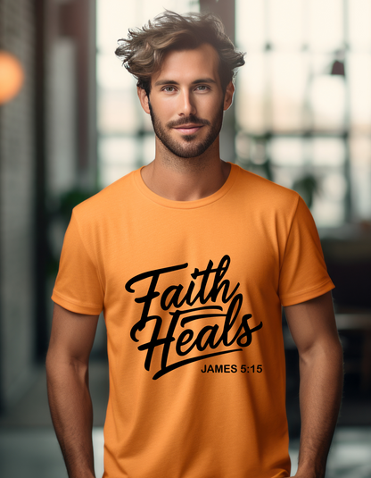 Faith Heals - Men's Tee