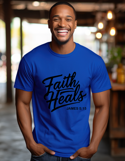 Faith Heals - Men's Tee