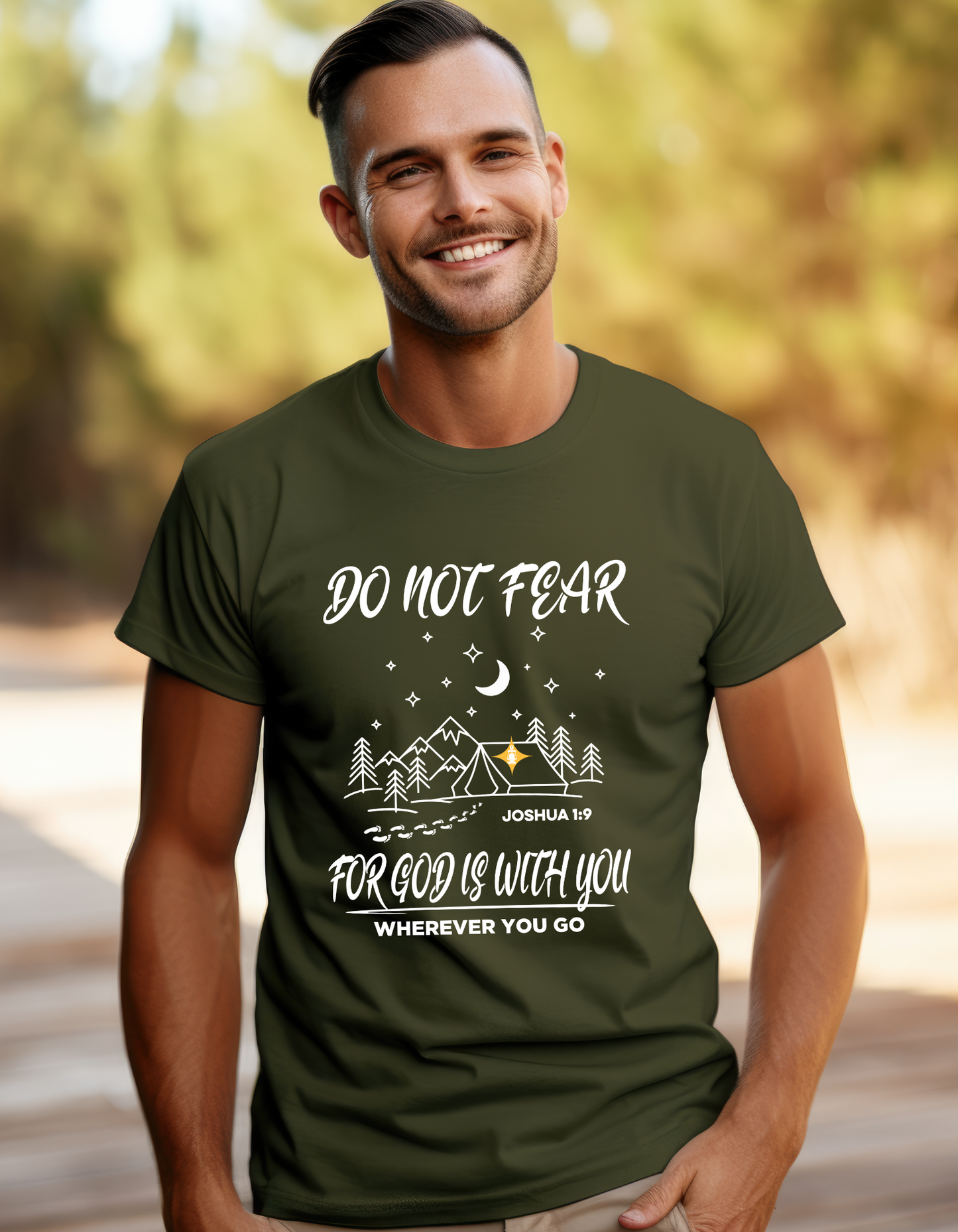 Do Not Fear For God Is With You Joshua 1:9 Verse