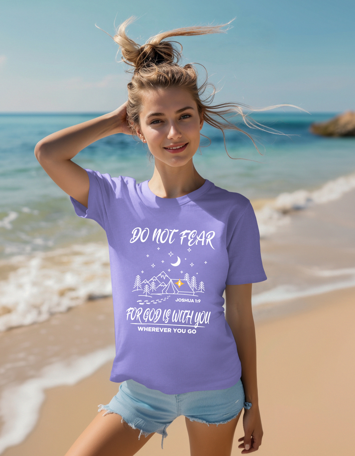 Do Not Fear For God Is With You Joshua 1:9 Verse