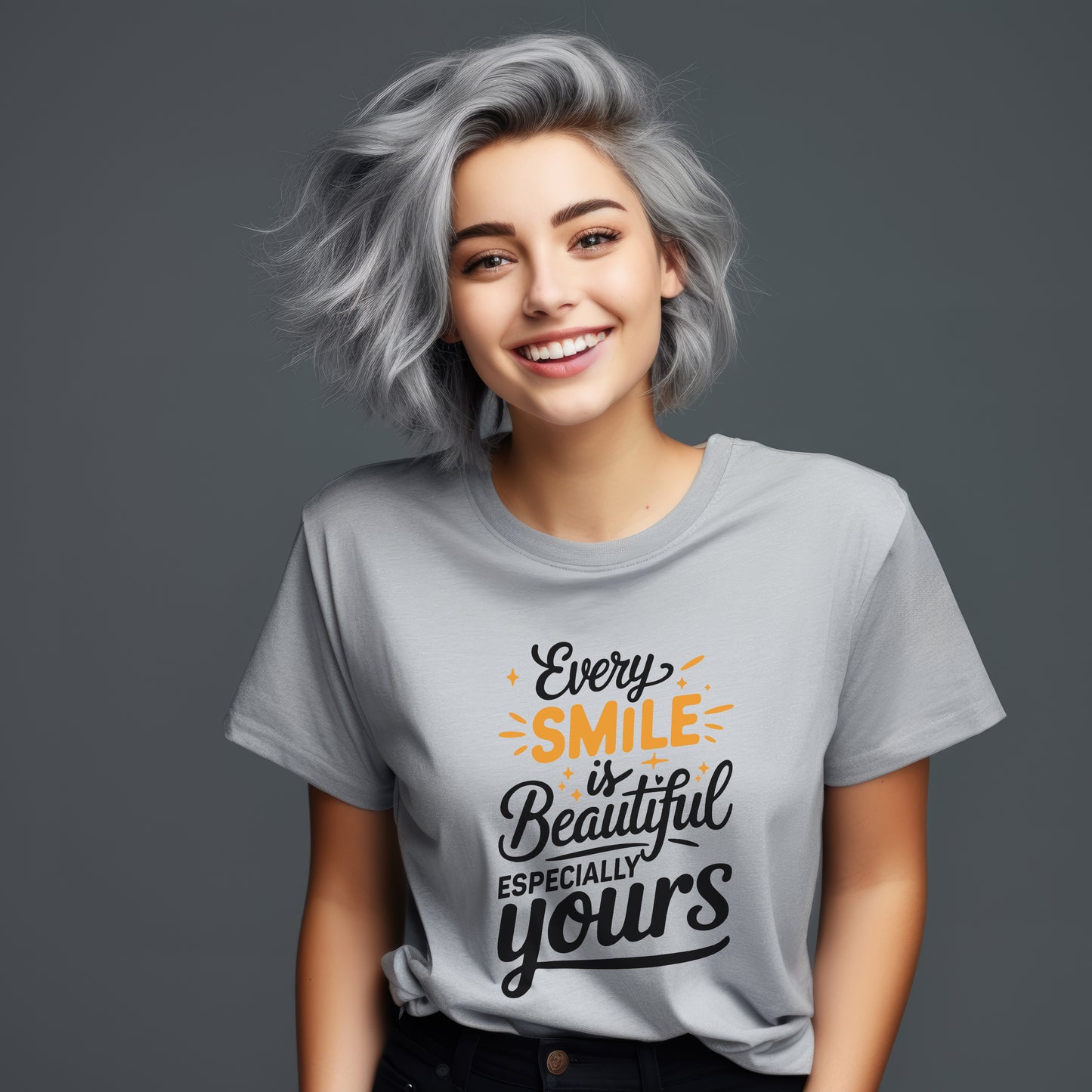 ✨ Every Smile is Beautiful – Women's Comfort Tee