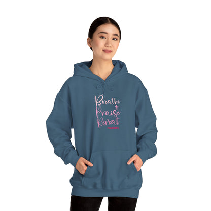 Psalm 150:6 Breathe, Praise, Repeat Hoodie