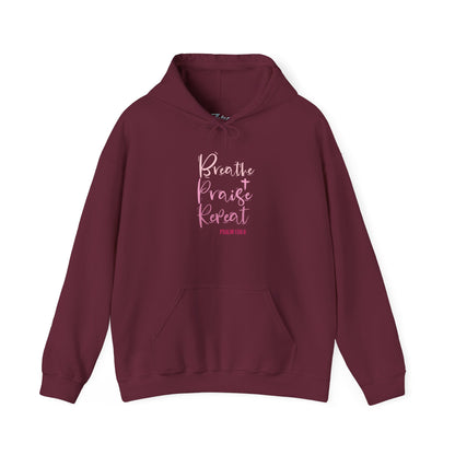 Psalm 150:6 Breathe, Praise, Repeat Hoodie